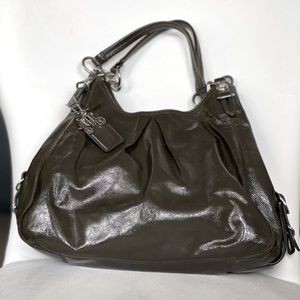 COACH Gunmetal Hobo Bag